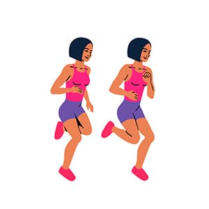 butt kicks
